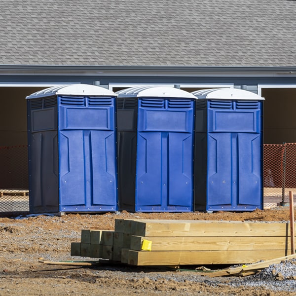 how do you ensure the porta potties are secure and safe from vandalism during an event in Churchville